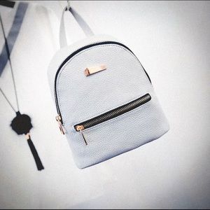 Ladies Mini Backpacks Grey